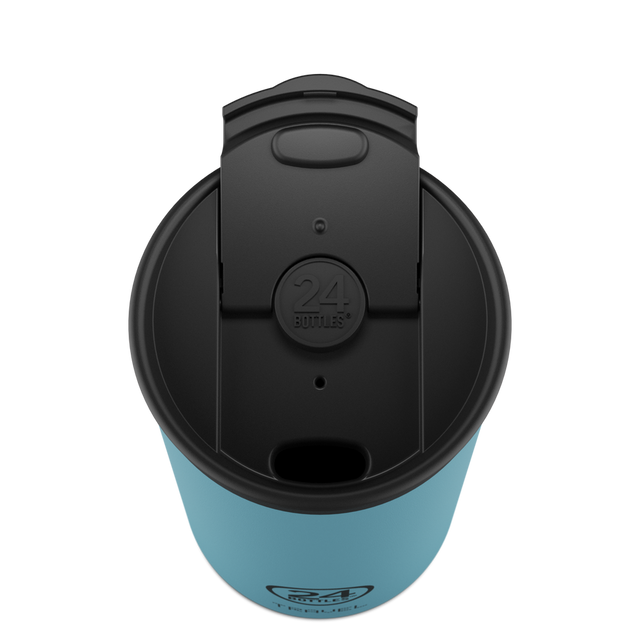24BOTTLES Travel Tumbler 600ml - Stone Powder Blue