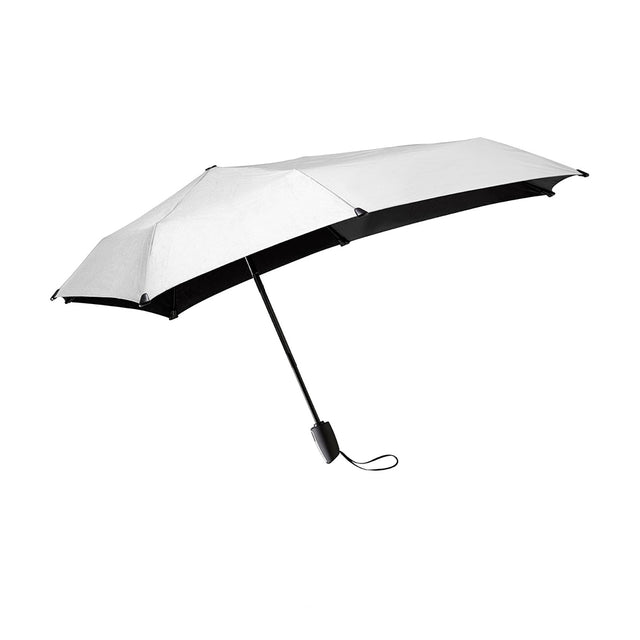 SENZ Mini Automatic Umbrella - Shiny Silver | the OBJECT ROOM