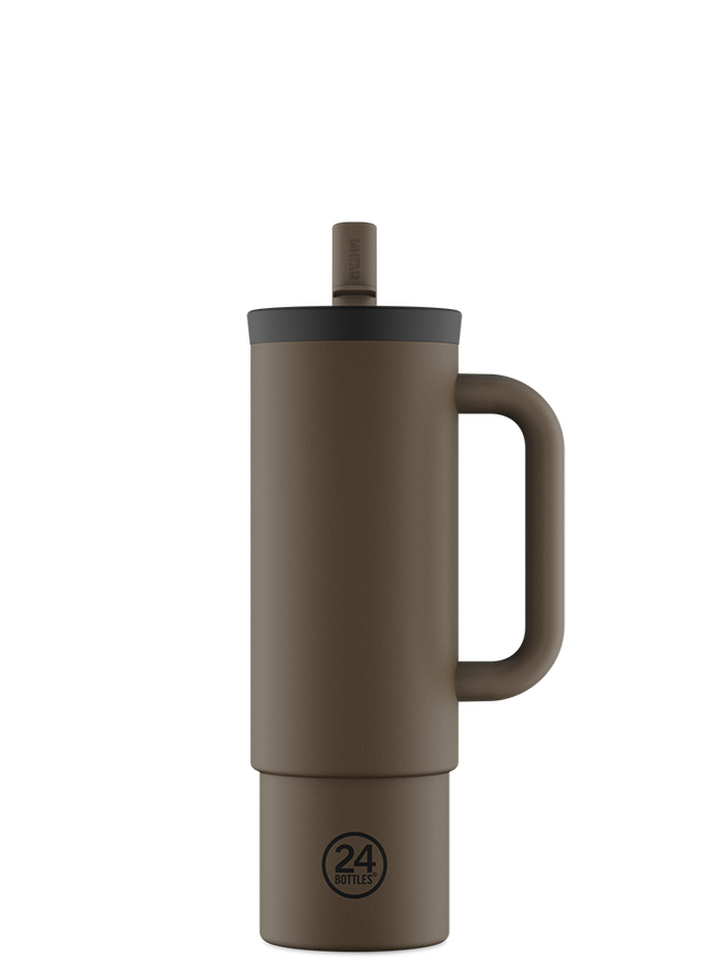 24BOTTLES Straw Cup 800ml - Mocha
