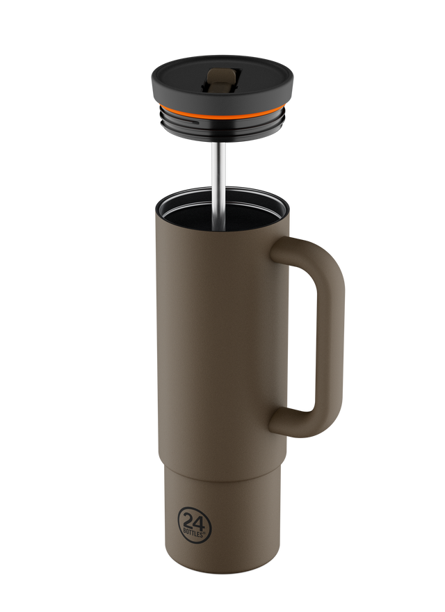 24BOTTLES Straw Cup 800ml - Mocha