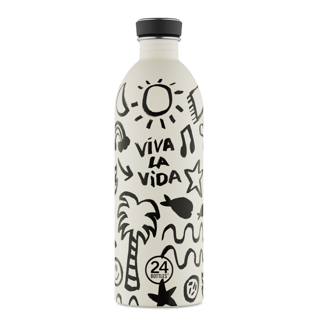 24BOTTLES Urban Bottle 1L - Viva la Vida