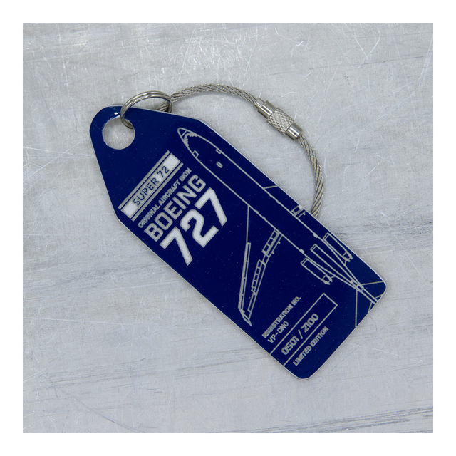 AVIATIONTAG Boeing 727 - VP-CMO - Blue (VIP) | the OBJECT ROOM