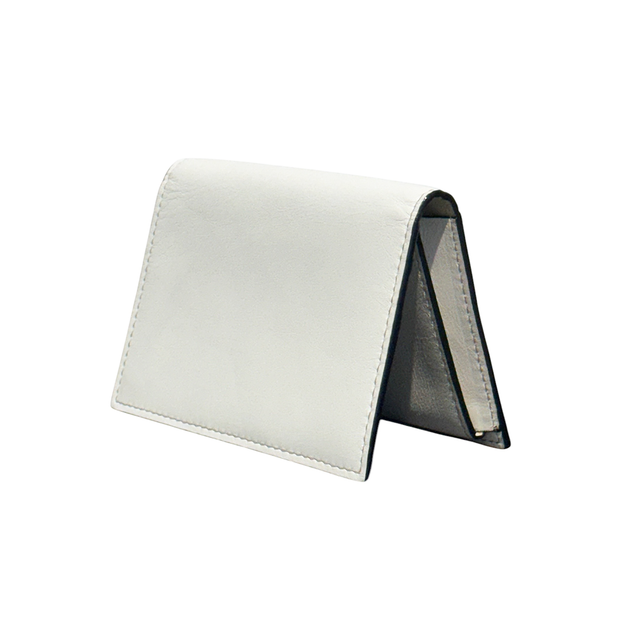 CRAFT DESIGN TECHNOLOGY Leather Business Card Case - White | the OBJECT ROOM