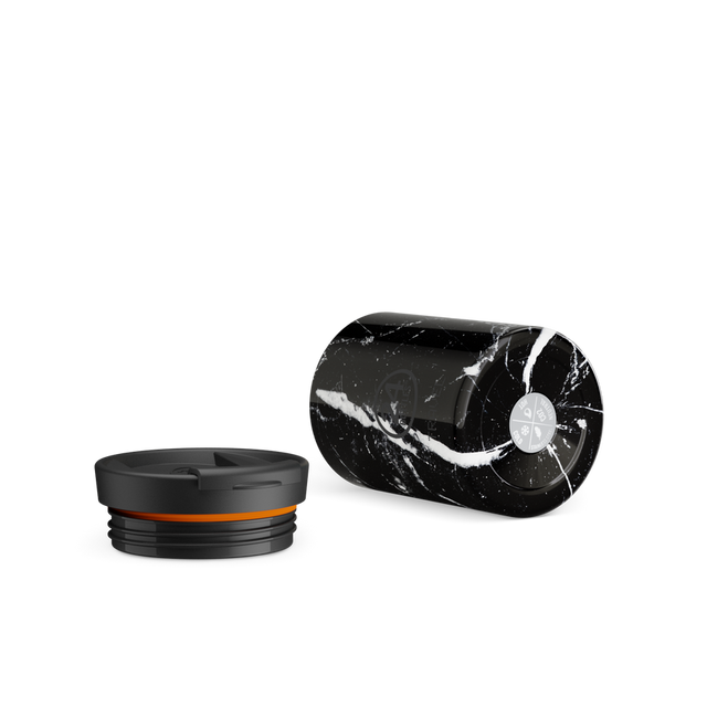 24BOTTLES Travel Tumbler 350ml - Black Marble
