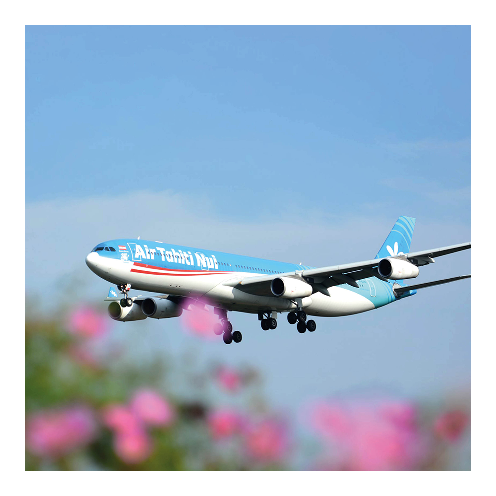 AVIATIONTAG Airbus A340 - F-OJTN - Light Blue (Air Tahiti Nui 