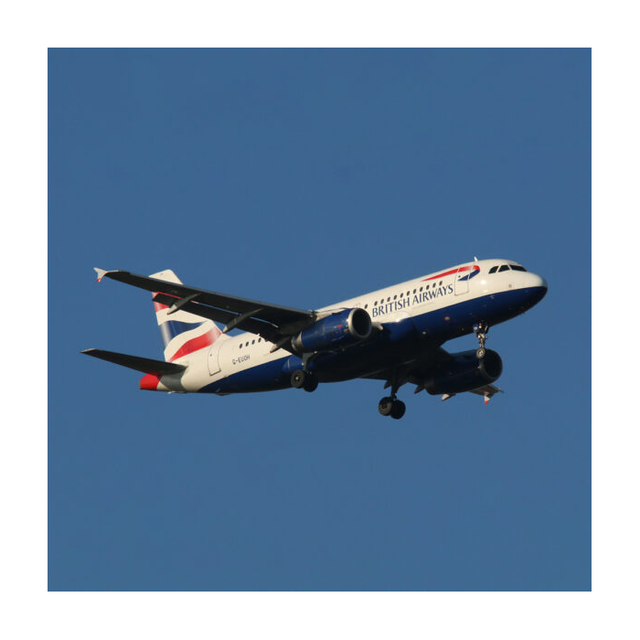 AVIATIONTAG Airbus A319 - G-EUOH - White (British Airways) | the OBJECT ROOM