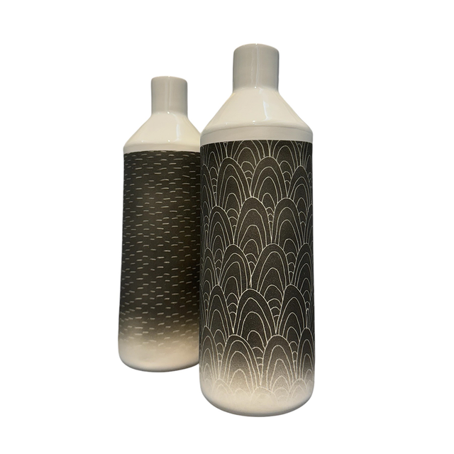 ISMAËL CARRÉ Large Bottle Vase - Black | the OBJECT ROOM