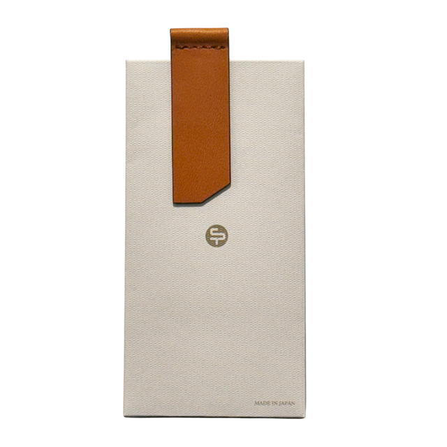 CRAFT DESIGN TECHNOLOGY Leather Bookmark - Camel | the OBJECT ROOM