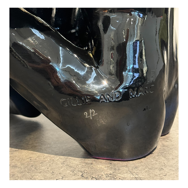 GILLIE AND MARC Bronze Sculpture - Playing The Bongo's On A Saturday Night | the OBJECT ROOM