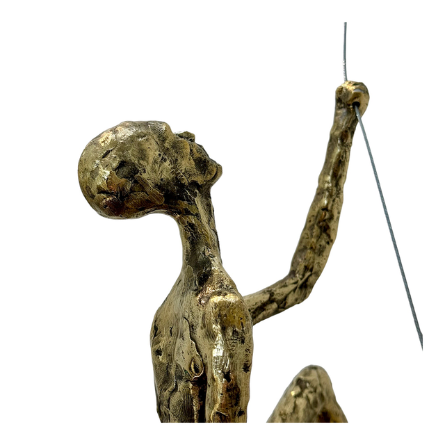 OBJECT Brass Climbing Man A - Looking Up | the OBJECT ROOM