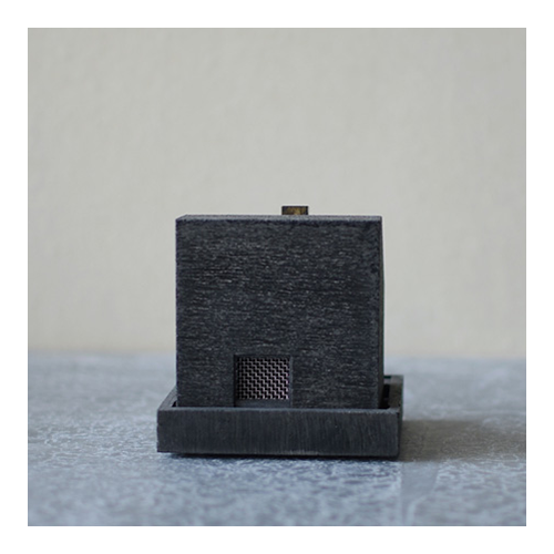 PULL PUSH PRODUCTS Cottage Incense Pot - Sumi Black | the OBJECT ROOM