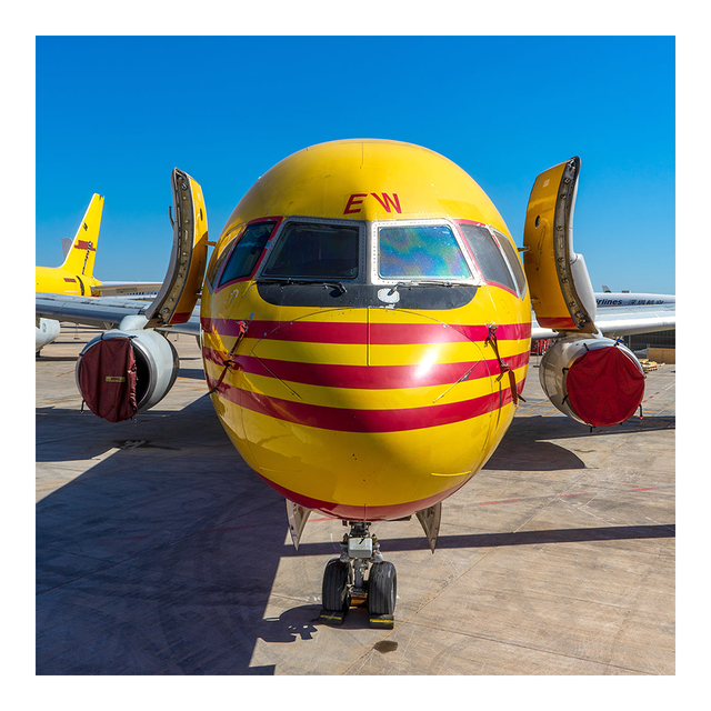 AVIATIONTAG Boeing 757 - D-ALEW - Yellow (DHL Express) | the OBJECT ROOM