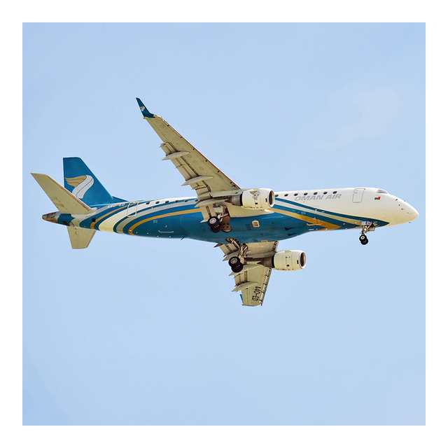 AVIATIONTAG Embraer E175 - A4O-EA - Teal (Oman Air)