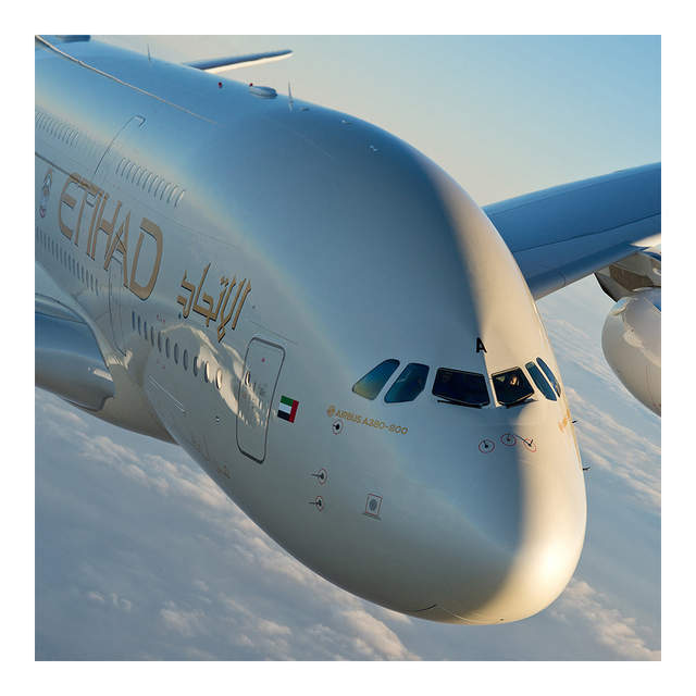 AVIATIONTAG Airbus A380 - A6-APA Glare - Gold (Etihad Airways)