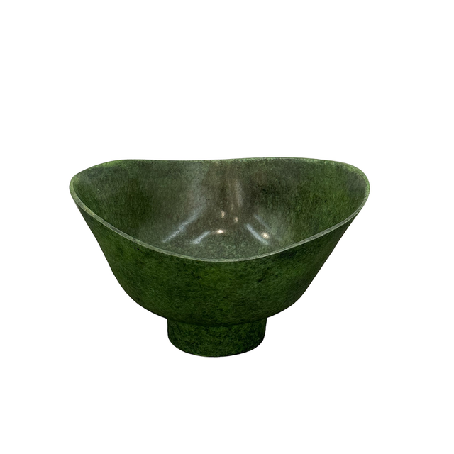 OBJECT Brass Simple Bowl Tall - Green | the OBJECT ROOM
