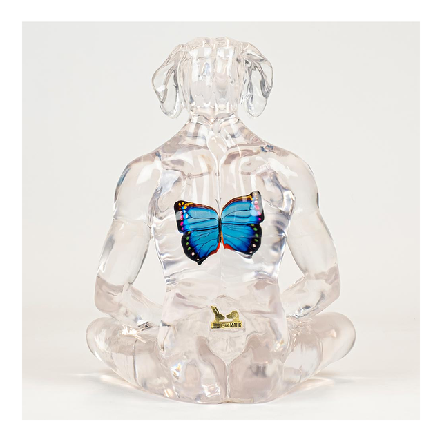 GILLIE AND MARC Resin Sculpture - He Had Butterflies In His Heart | the OBJECT ROOM