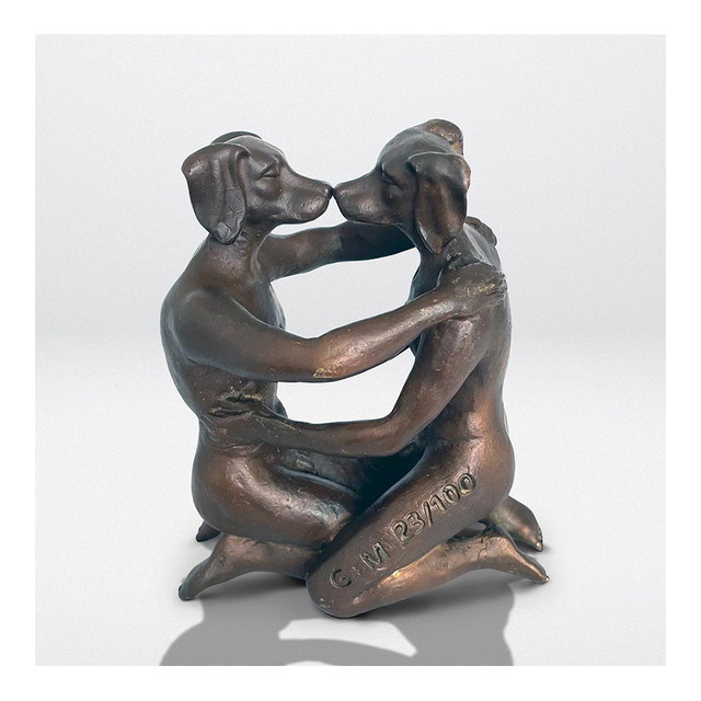 GILLIE AND MARC Bronze Sculpture - He Was In Love With His Better Self (Pocket)