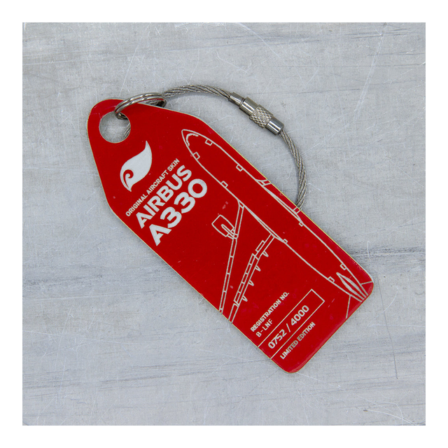 AVIATIONTAG Airbus A330 - B-LNF - Red (Hong Kong Airlines) | the OBJECT ROOM