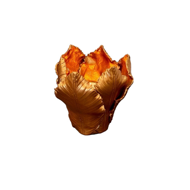 KIDDEE TAMDEE Leaf Candle Holder S - Copper | the OBJECT ROOM