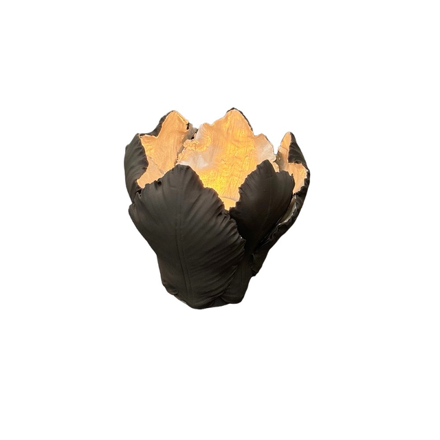 KIDDEE TAMDEE Leaf Candle Holder S - Grey Pearl | the OBJECT ROOM