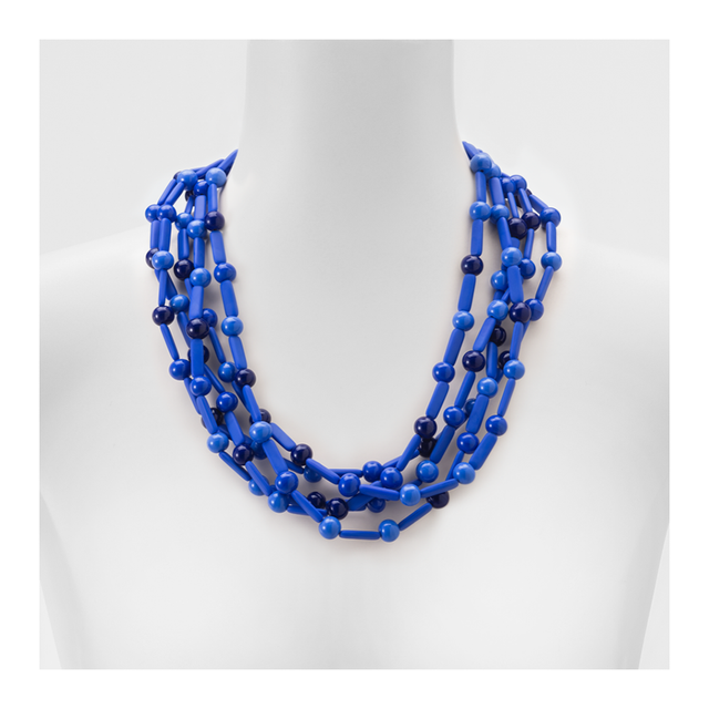 MARINA E SUSANNA SENT Glass Necklace - Masai Lapis/Cobalt | the OBJECT ROOM