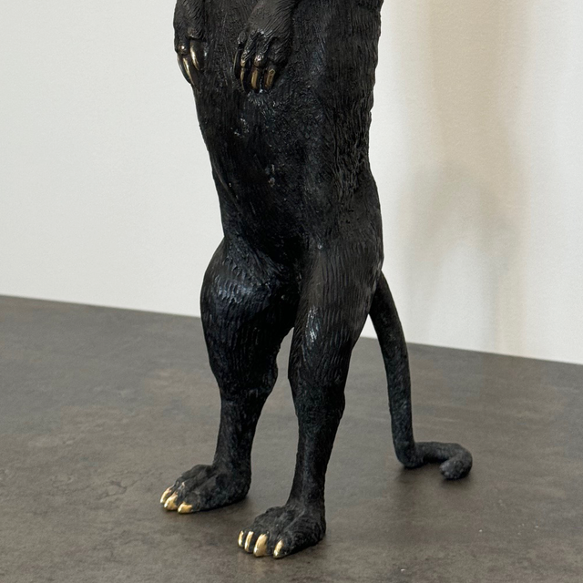 OBJECT Brass Meerkat XL - Black w Gold | the OBJECT ROOM