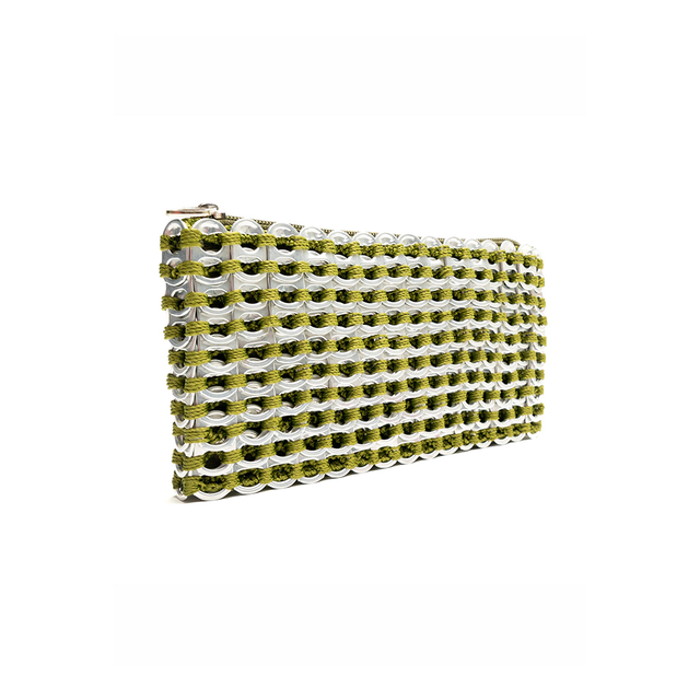 ESCAMA STUDIO Chica Rosa Clutch - Olive