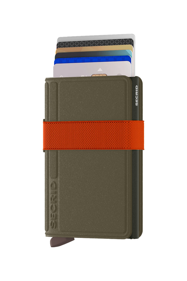 SECRID Bandwallet LIBA - Green-Orange | the OBJECT ROOM