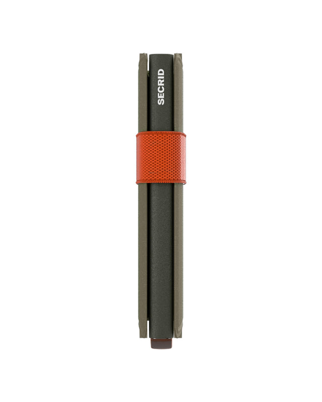 SECRID Bandwallet LIBA - Green-Orange | the OBJECT ROOM