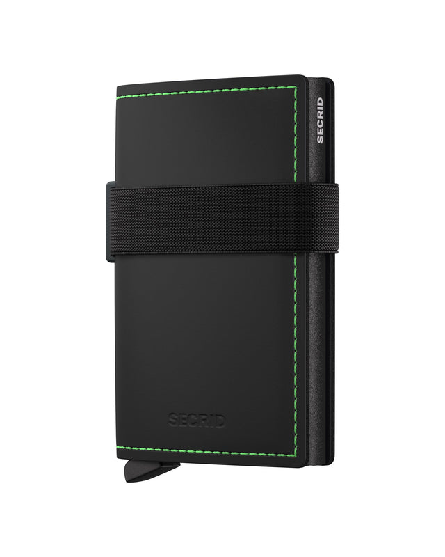 SECRID Bandwallet Matte - Black & Green | the OBJECT ROOM