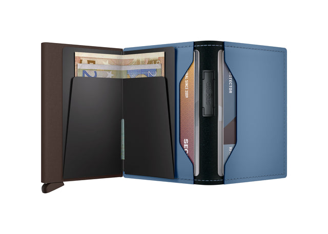 SECRID Bandwallet Matte - Steel Blue-Brown | the OBJECT ROOM