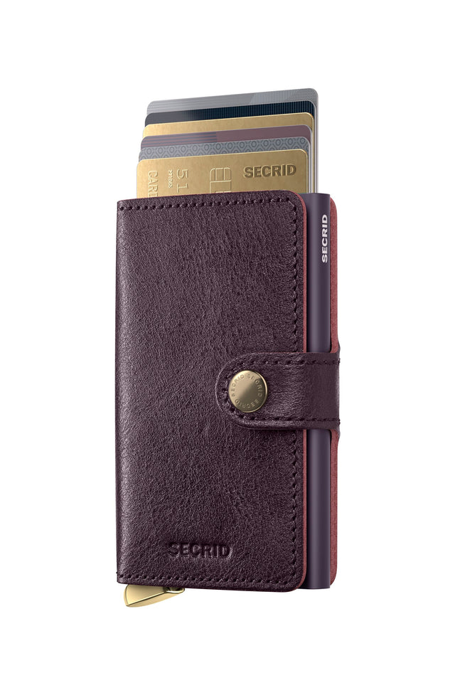 SECRID Premium Miniwallet - Basco Bordeaux + | the OBJECT ROOM