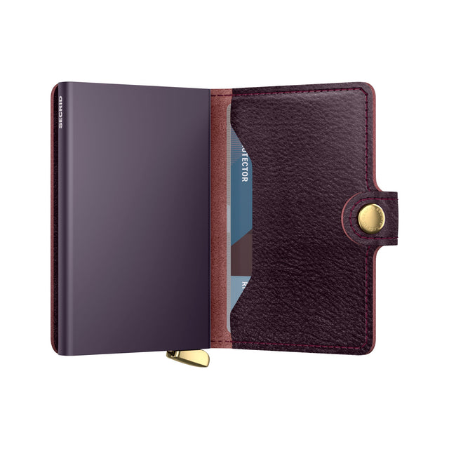 SECRID Premium Miniwallet - Basco Bordeaux + | the OBJECT ROOM