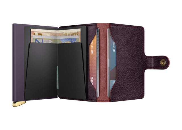 SECRID Premium Miniwallet - Basco Bordeaux + | the OBJECT ROOM
