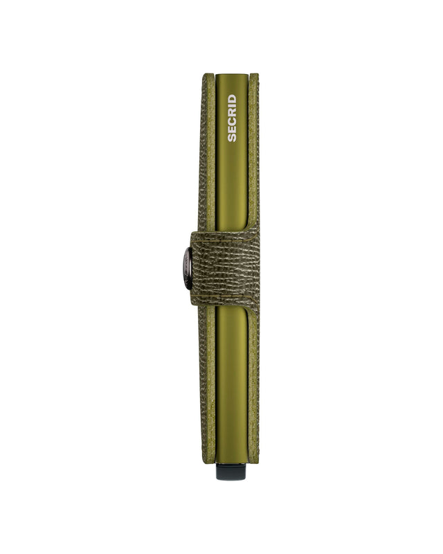 SECRID Miniwallet Leather - Crisple Kelp | the OBJECT ROOM