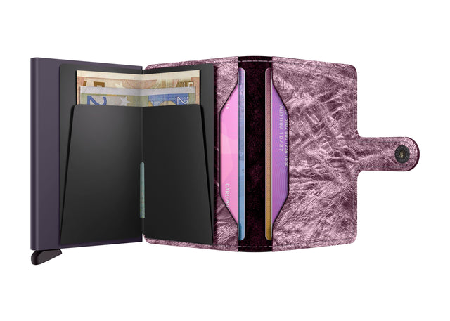 SECRID Miniwallet Leather - Crunch Pink | the OBJECT ROOM