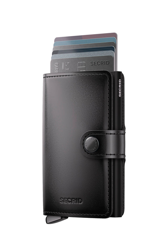 SECRID Premium Miniwallet+ Dusk - Black | the OBJECT ROOM