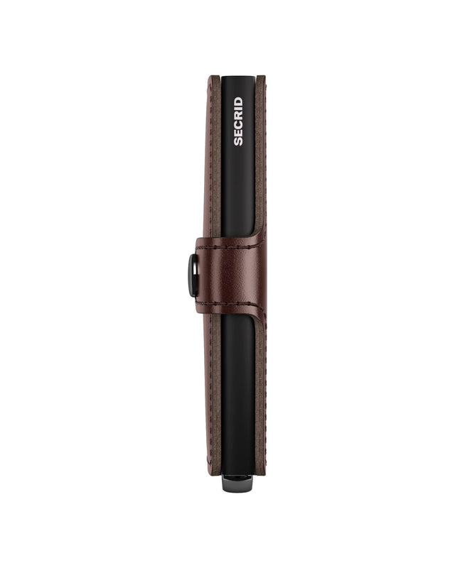 SECRID Premium Miniwallet+ Dusk - Dark Brown | the OBJECT ROOM