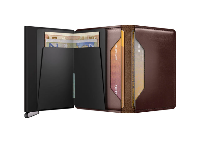 SECRID Premium Slimwallet+ Dusk - Dark Brown | the OBJECT ROOM