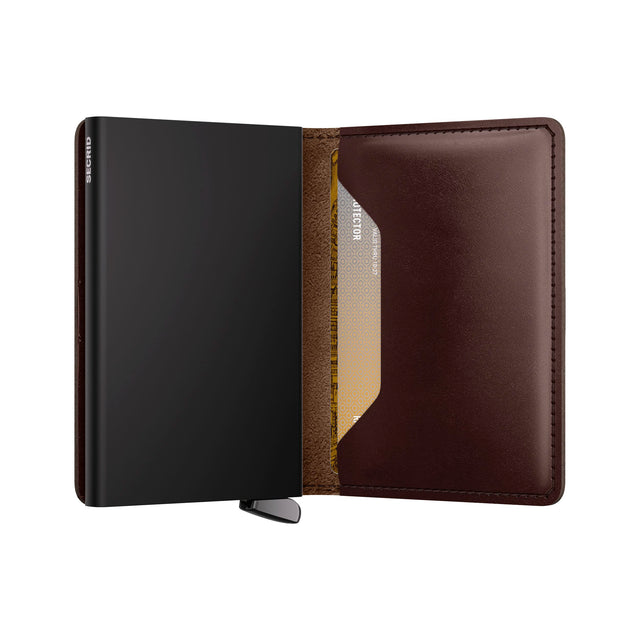 SECRID Premium Slimwallet+ Dusk - Dark Brown | the OBJECT ROOM