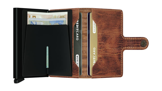 SECRID Miniwallet Leather - Dutch Martin Whiskey | the OBJECT ROOM