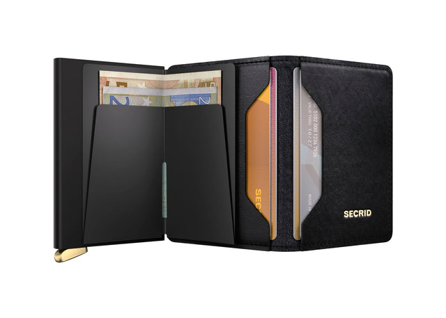 SECRID Premium Slimwallet+ Emboss Diamond - Black