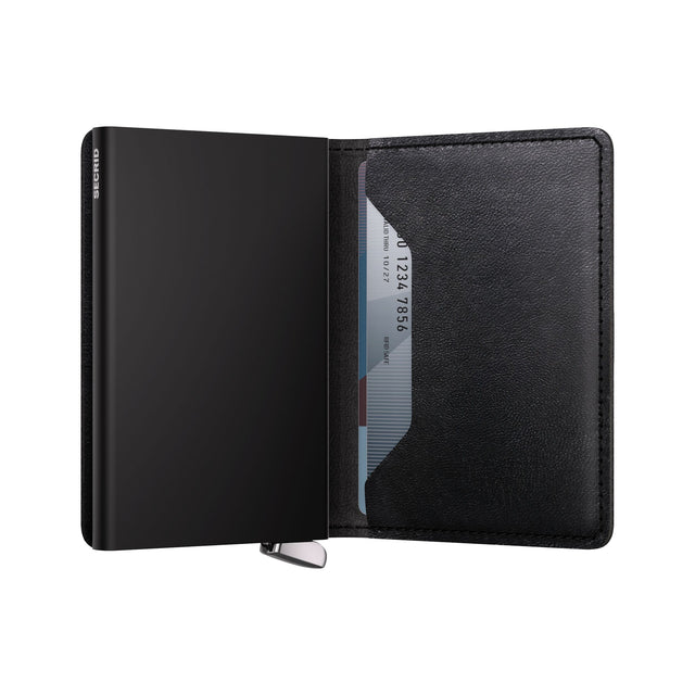 SECRID Premium Slimwallet Emboss Lines Black + | the OBJECT ROOM