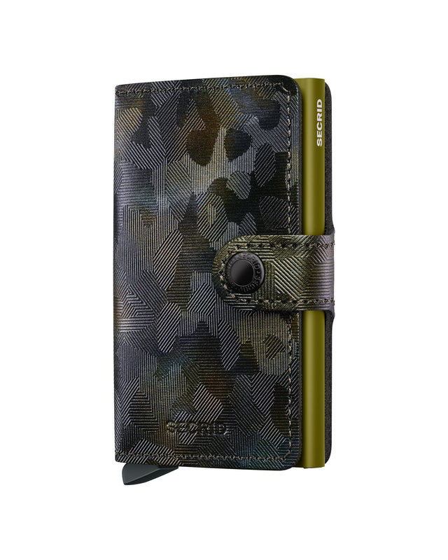 SECRID Miniwallet Leather - Jungle Moss | the OBJECT ROOM