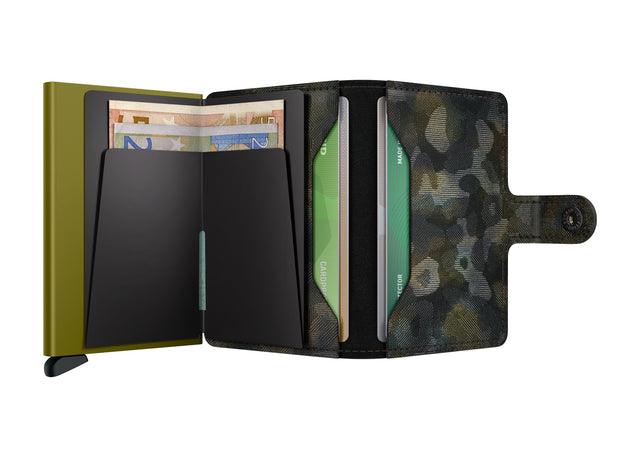 SECRID Miniwallet Leather - Jungle Moss | the OBJECT ROOM