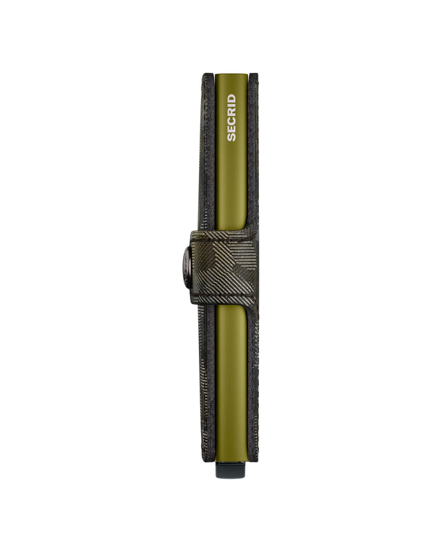SECRID Miniwallet Leather - Jungle Moss | the OBJECT ROOM