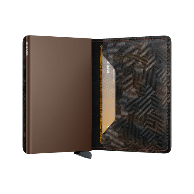 SECRID Slimwallet Leather - Jungle Brown | the OBJECT ROOM