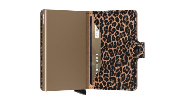 SECRID Miniwallet Leo - Beige