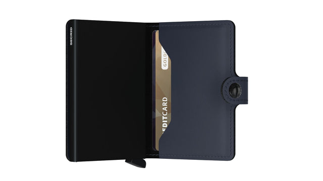 SECRID Miniwallet Matte - Night Blue | the OBJECT ROOM