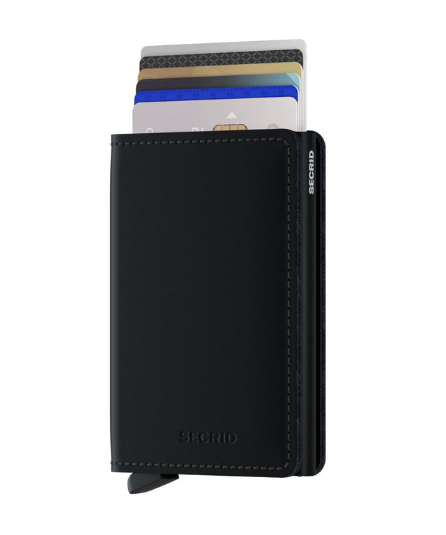 SECRID Slimwallet Leather - Matte Black | the OBJECT ROOM